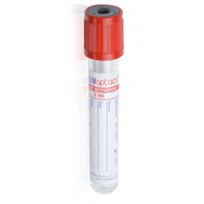 Пробирка для крови 13х75 мм (4 мл, активатор свертывания) Amed 100 шт/уп